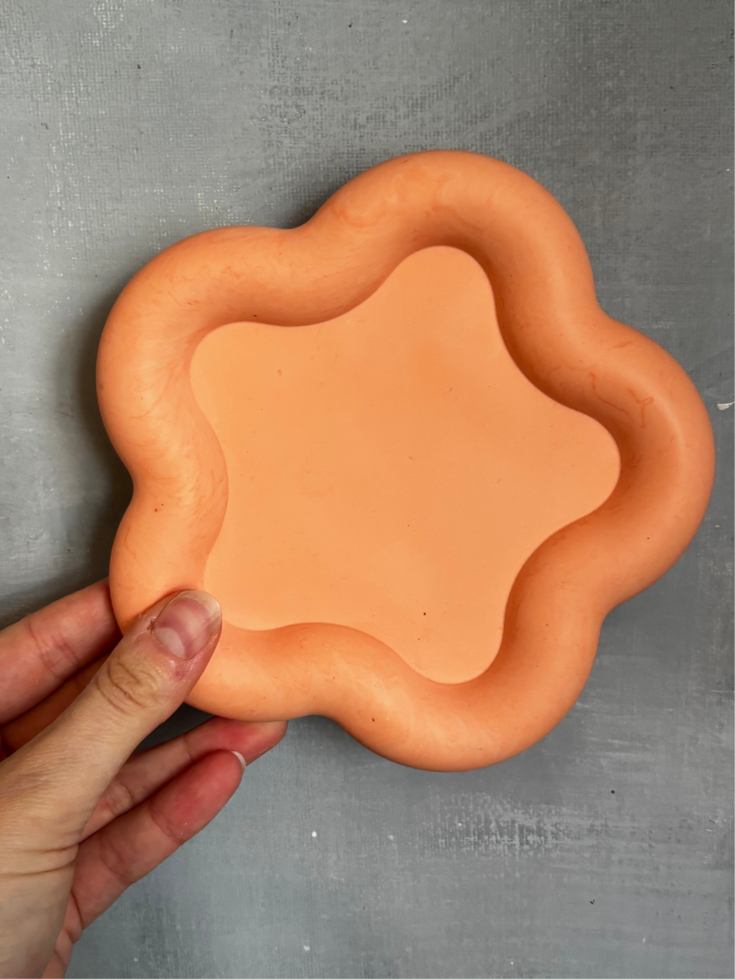 Coral flower tray