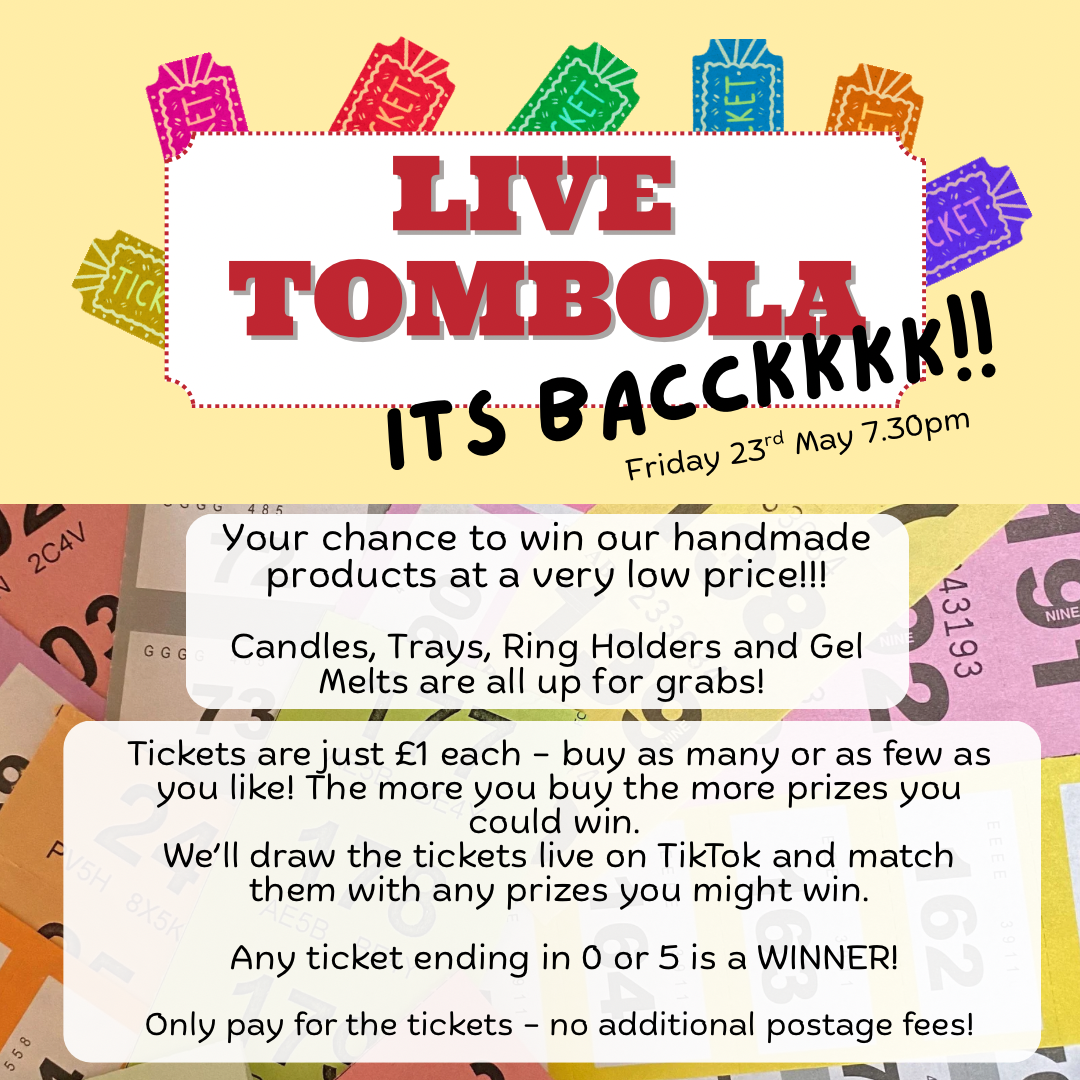 Tombola flyer