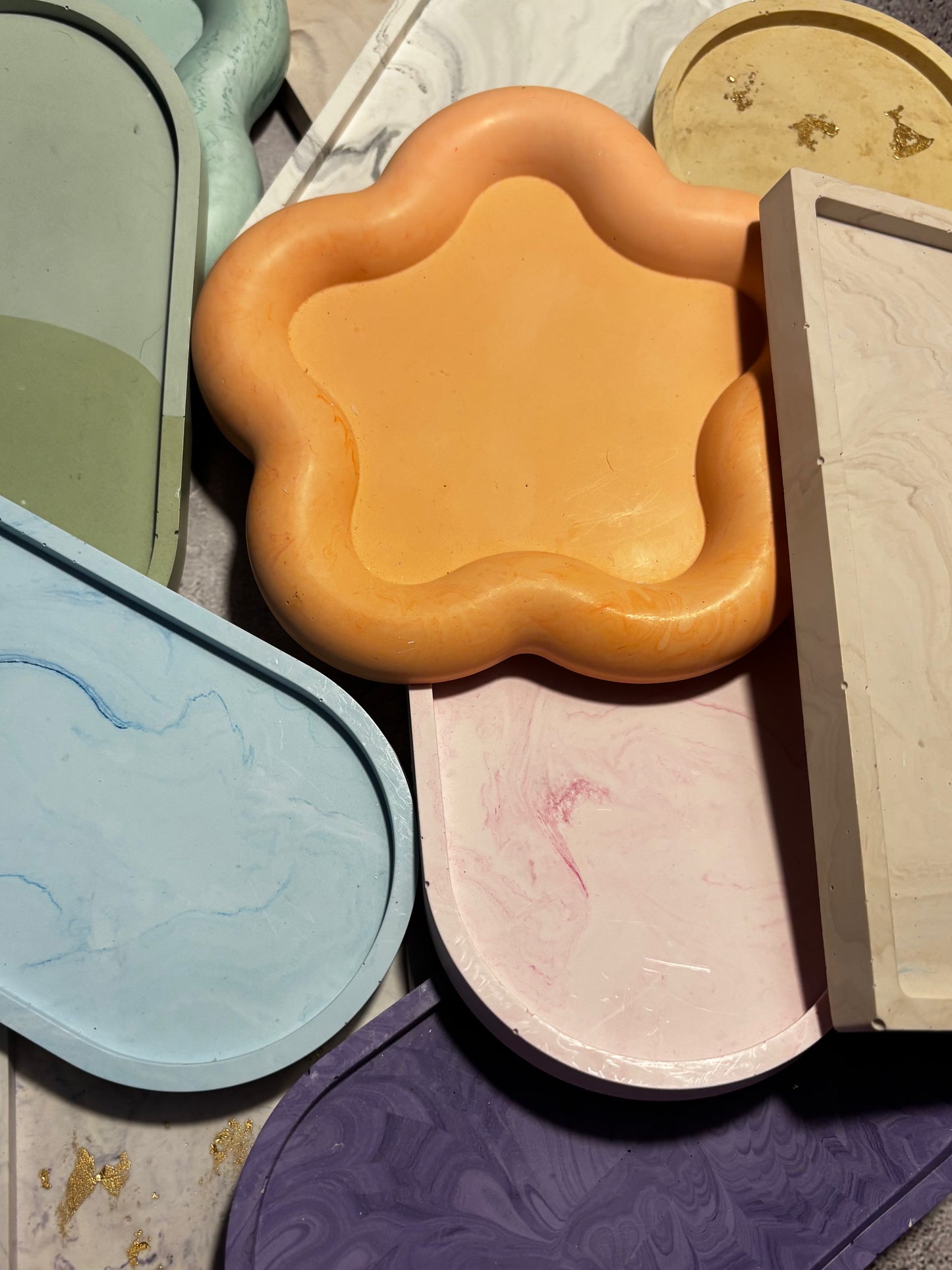Trays for mystery box