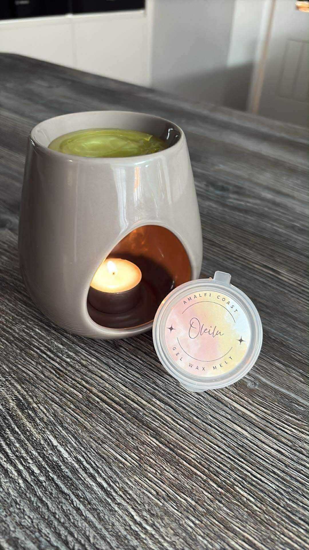 gel wax melt in burner 