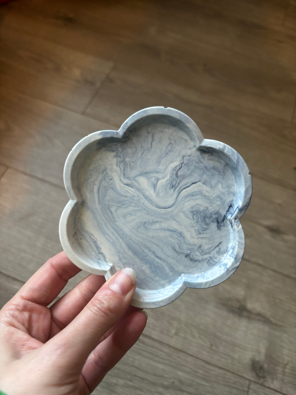 Handmade Flower Trinket Tray