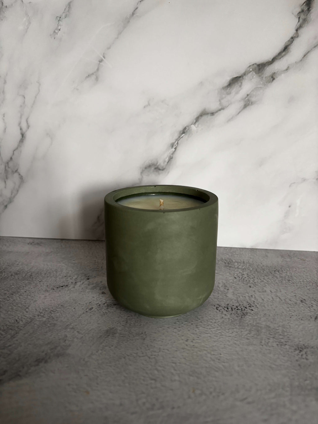 plain background scottish highland candle 