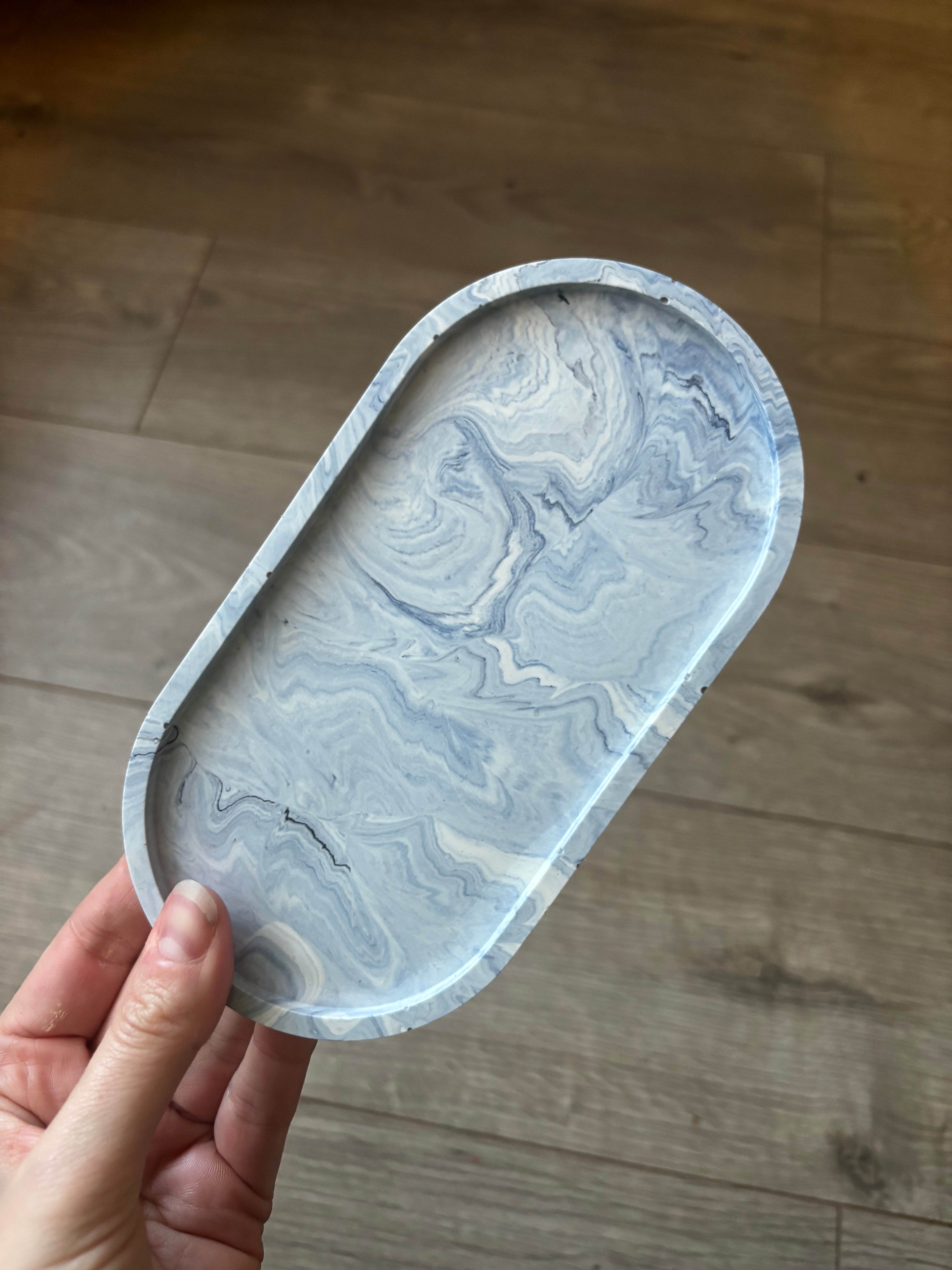 Marble Oval Tray | Jewellery Tray