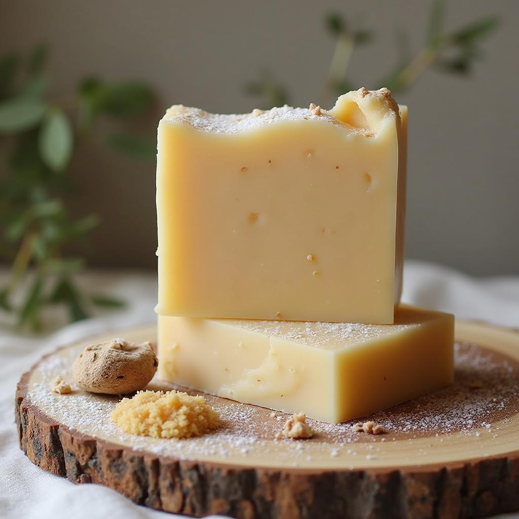 natural soap bar scene 